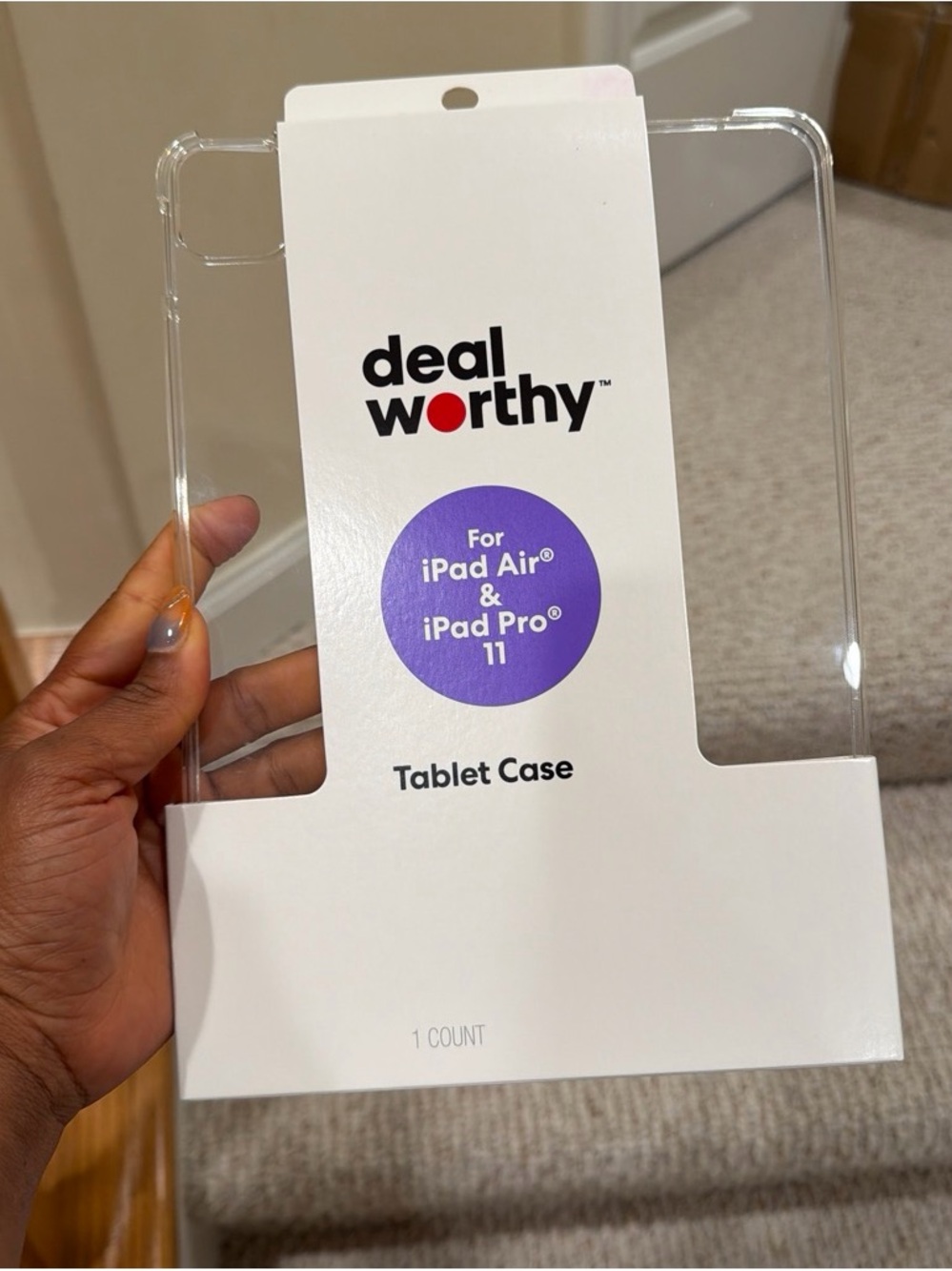 deal worthy Clear Tablet Case for iPad Air & iPad Pro 11 - Clear